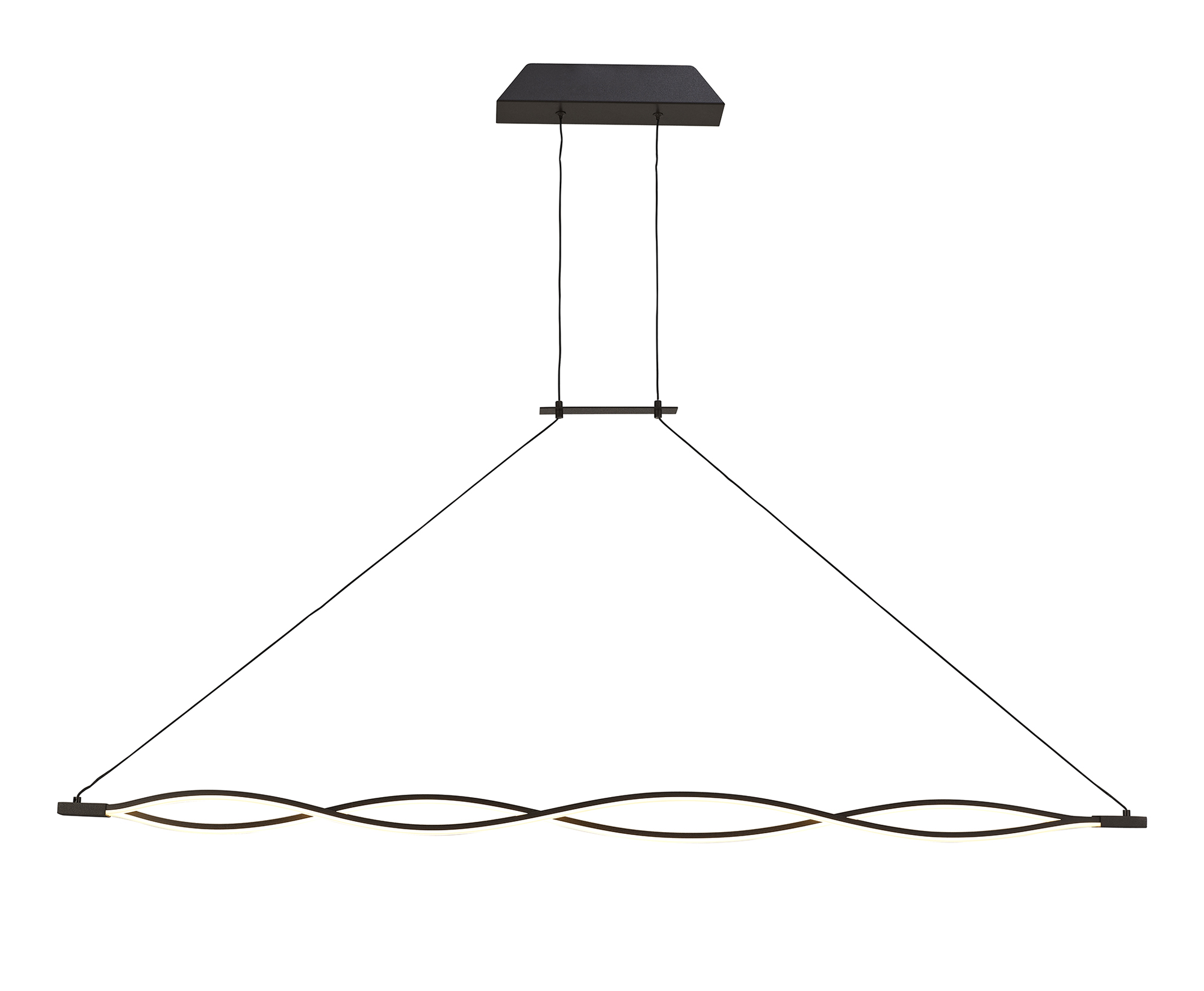 M5818  Sahara Brown Oxide XL Pendant LED Dimmable 42W Brown Oxide